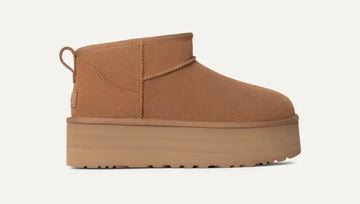 Damen Classic Ultra Mini Plateau-Boot Chestnut
