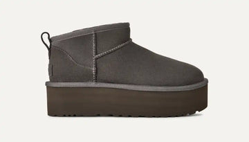 Damen Classic Ultra Mini Plateau-Boot Charcoal