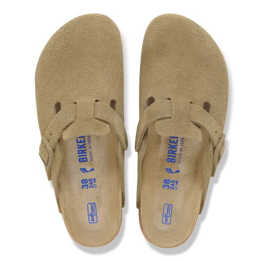 Boston Weichbettung Veloursleder - Herren