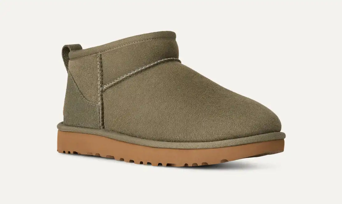Damen Classic Ultra Mini Boot Moss Green