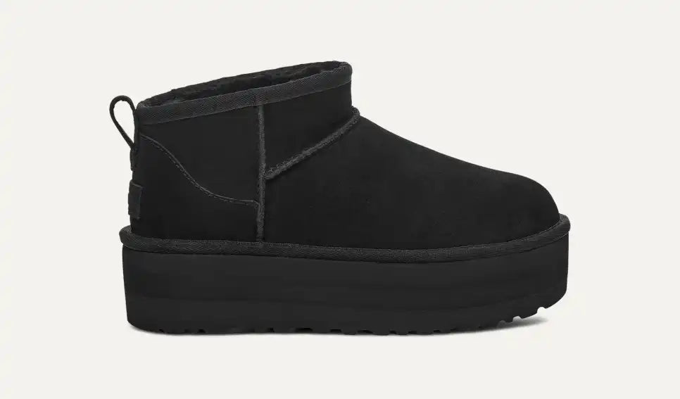 Damen Classic Ultra Mini Plateau-Boot Black