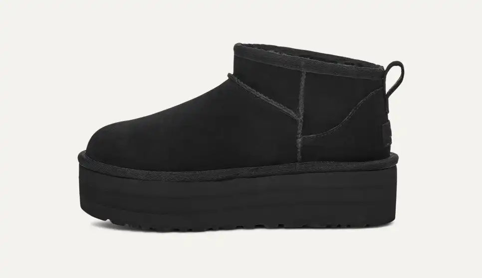 Damen Classic Ultra Mini Plateau-Boot Black