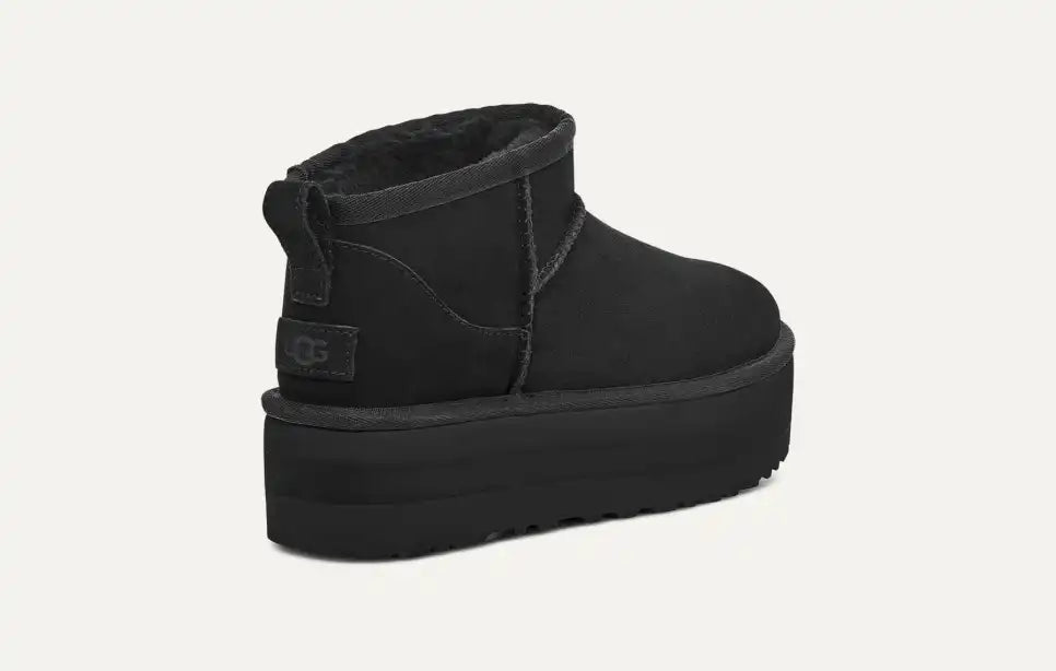 Damen Classic Ultra Mini Plateau-Boot Black