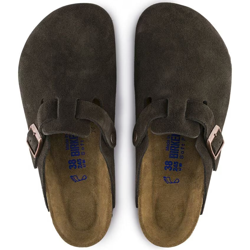 Boston Weichbettung Veloursleder - Herren
