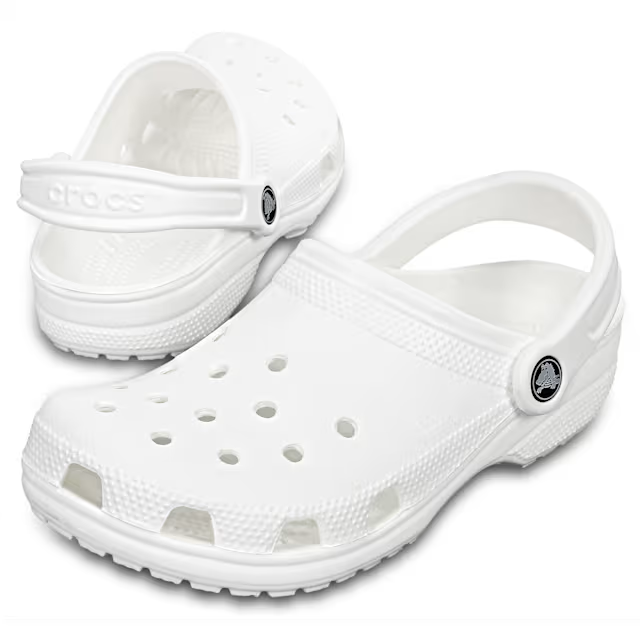 Klassischer Clog - Weiß